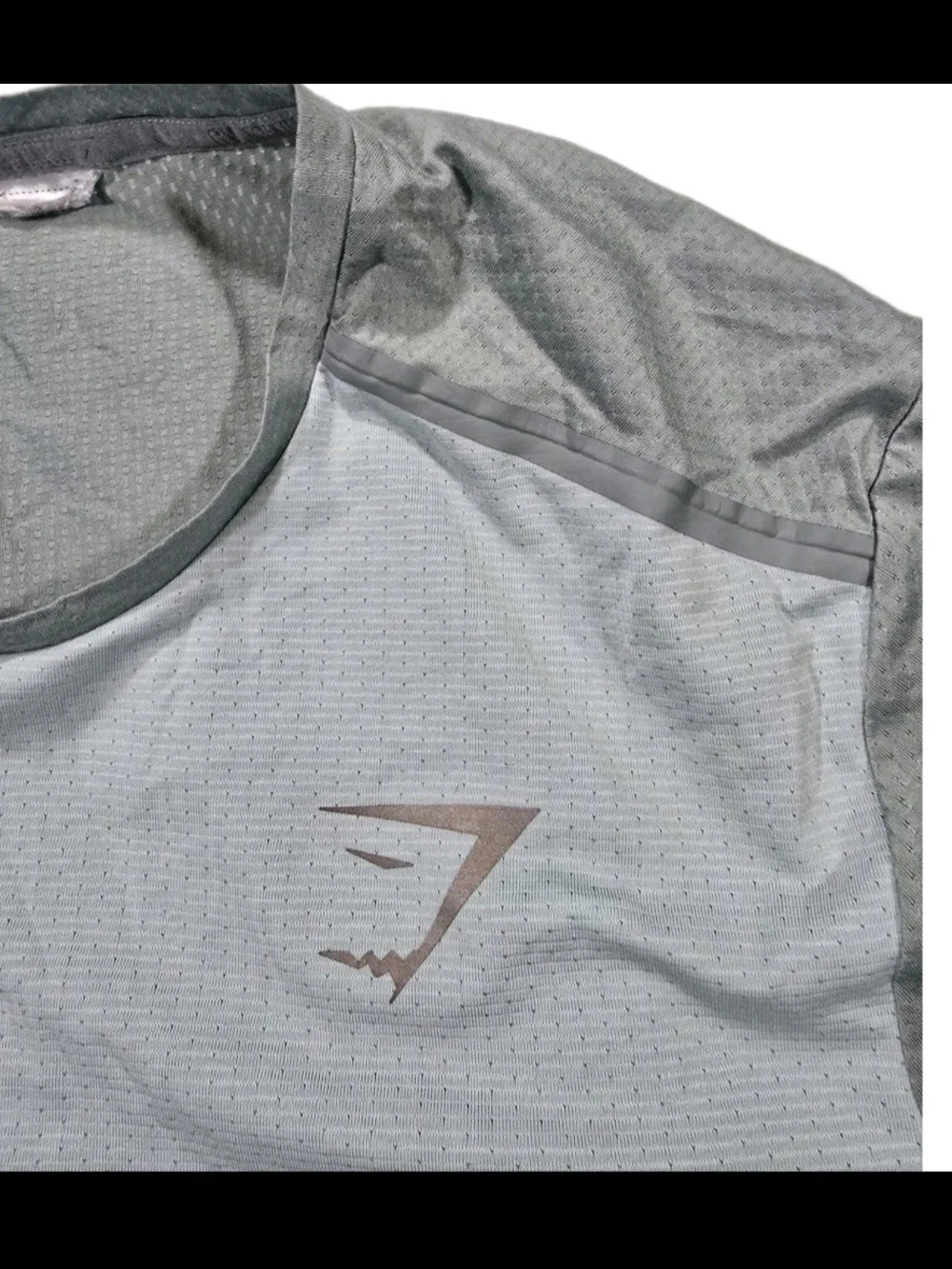 Gymshark Men’s Grey Performance Short Sleeve Tee
